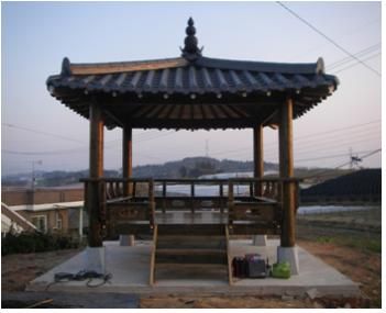 NP-408-G 사각정자서까래형(기와)