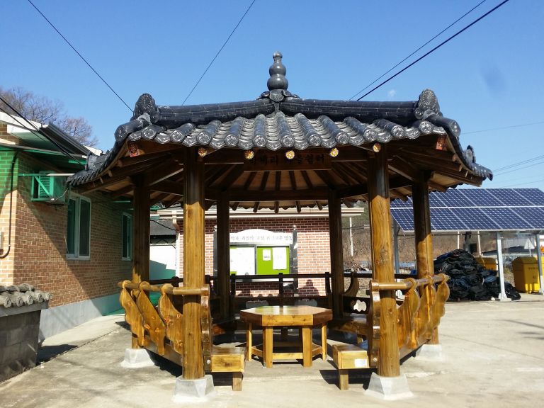 영동군 학산면 박계리 육각 벤치형