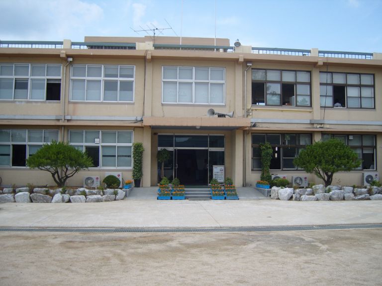 영동 황간중학교 화단조성